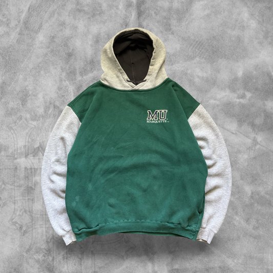 Green Marquette Hoodie 1990s (L)