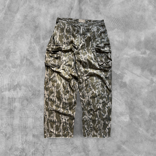 Woodland Camo Cargo Pants 1990s (38x34)