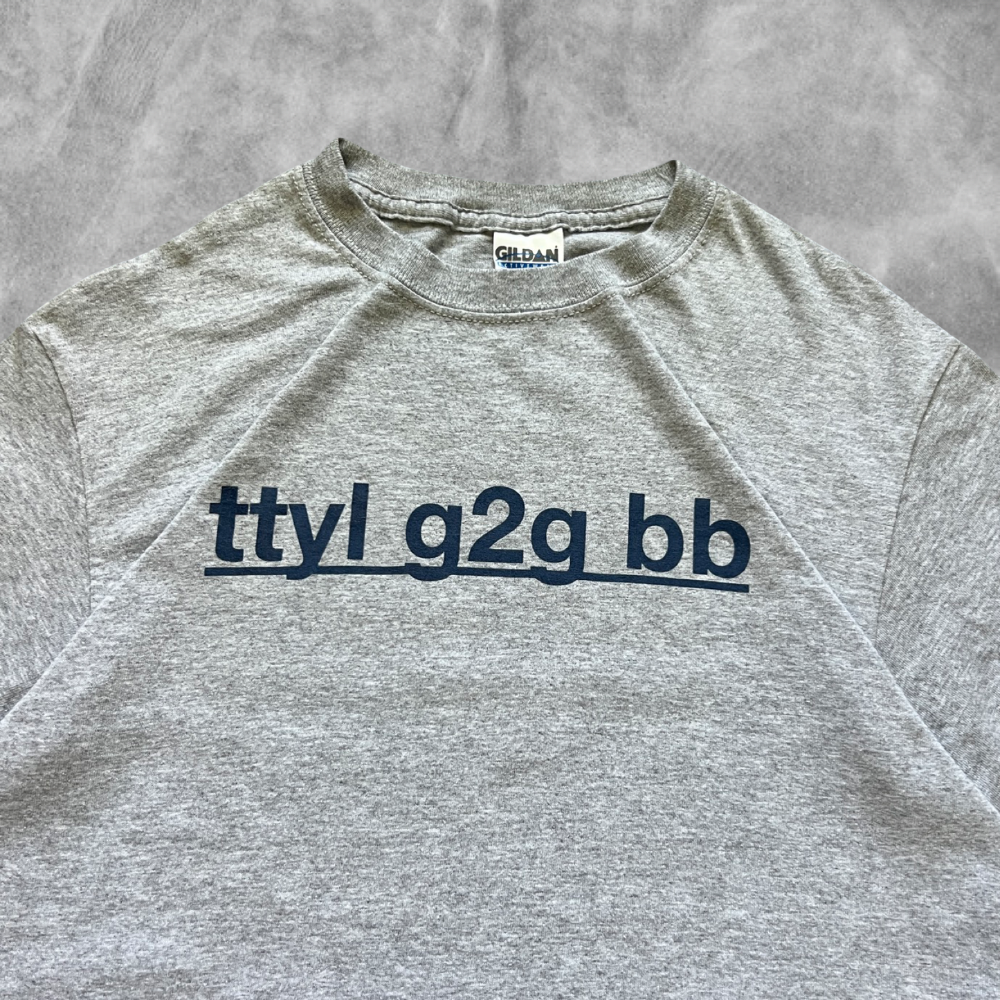 Grey TTYL Shirt 2000s (S)