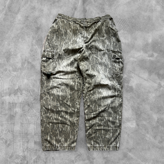 Faded Woodland Camo Pants 1990s (40x31)