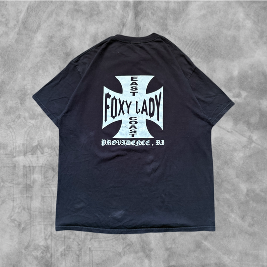 Black East Coast Fox Lady Shirt 2000s (XL)