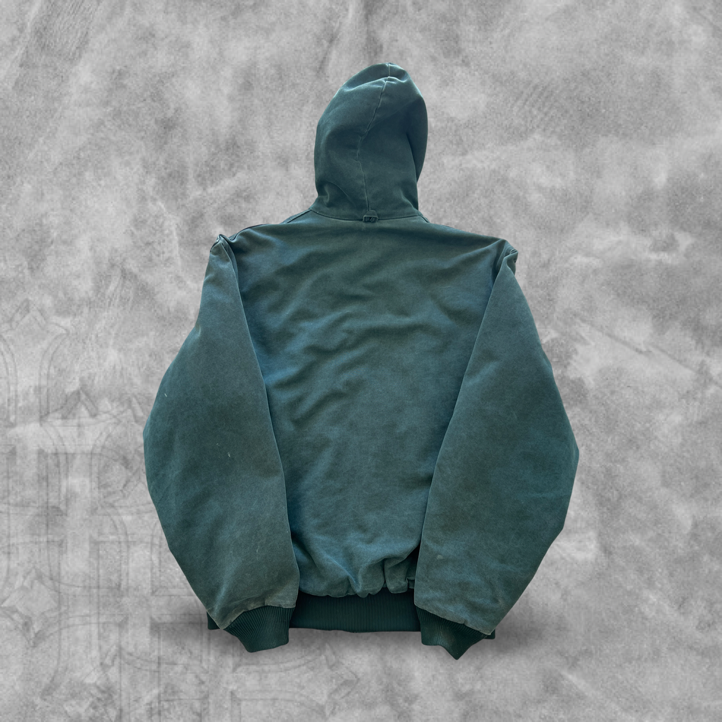 Forrest Green Carhartt Hooded Jacket 1990s (L)