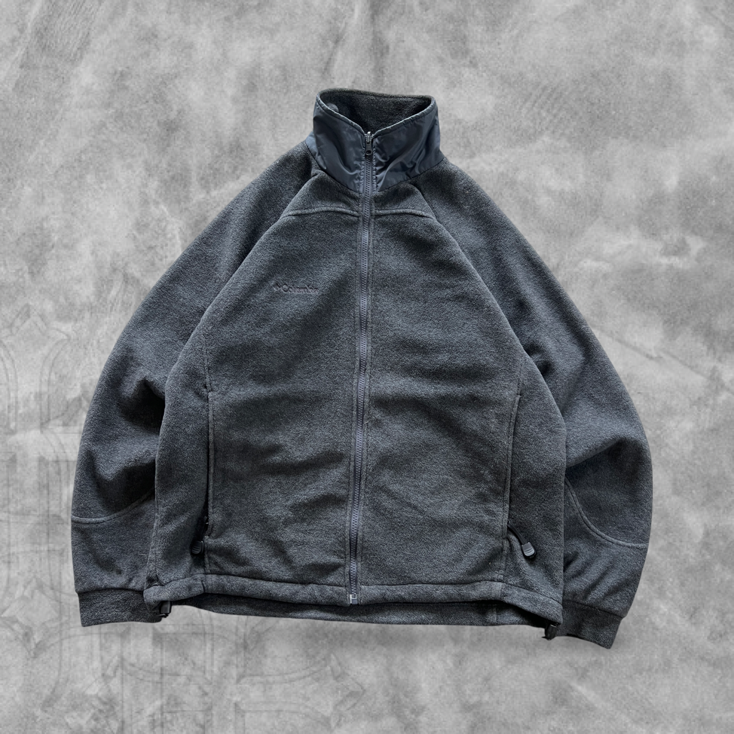 Charcoal Gray Columbia Jacket 1990s (M)