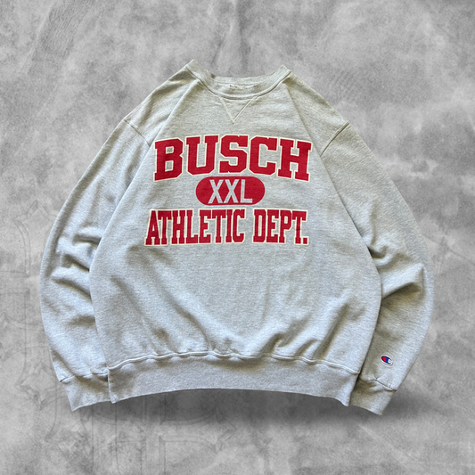 Grey Busch Athletic Dept. Sweatshirt 1990s (L)