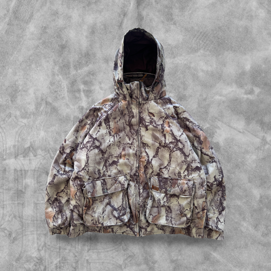 Woodland Camo Reversible Woolrich Jacket 1990s (XL)
