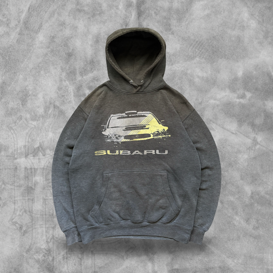 Charcoal Grey Subaru Hoodie 2000s (L)