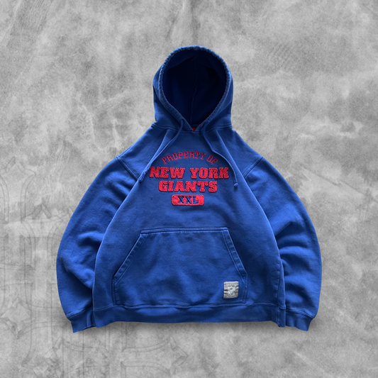 Royal Blue New York Giants Hoodie 1990s (M)