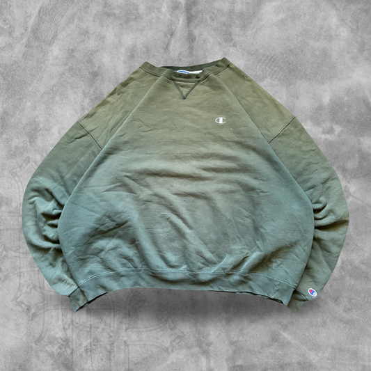 Green Champion Sweatshirt 1990s (XL)