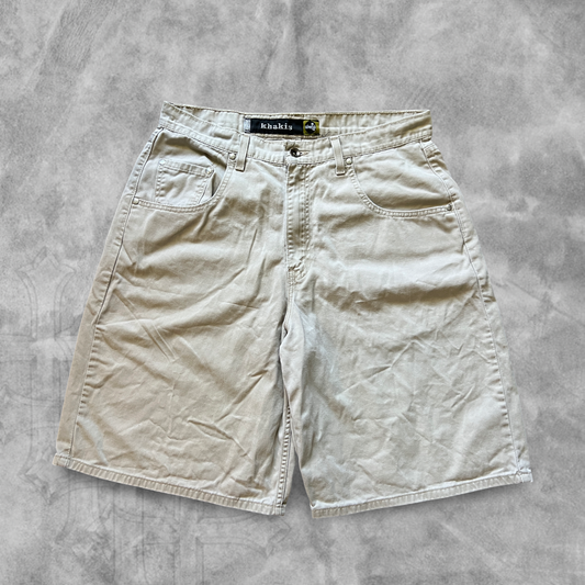 Tan Levi’s Silver Tab Shorts 1990s (33)