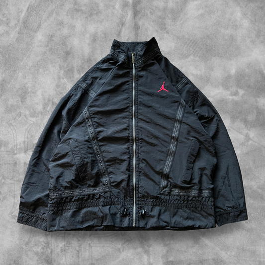 Black Nike Jordan Zip Up Jacket 1990s (XL)