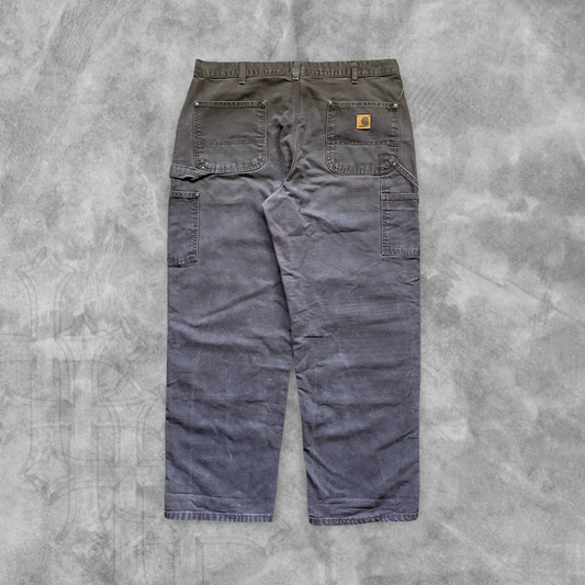 Mocha Brown Carhartt Double Knee Pants 1990s (38x30)