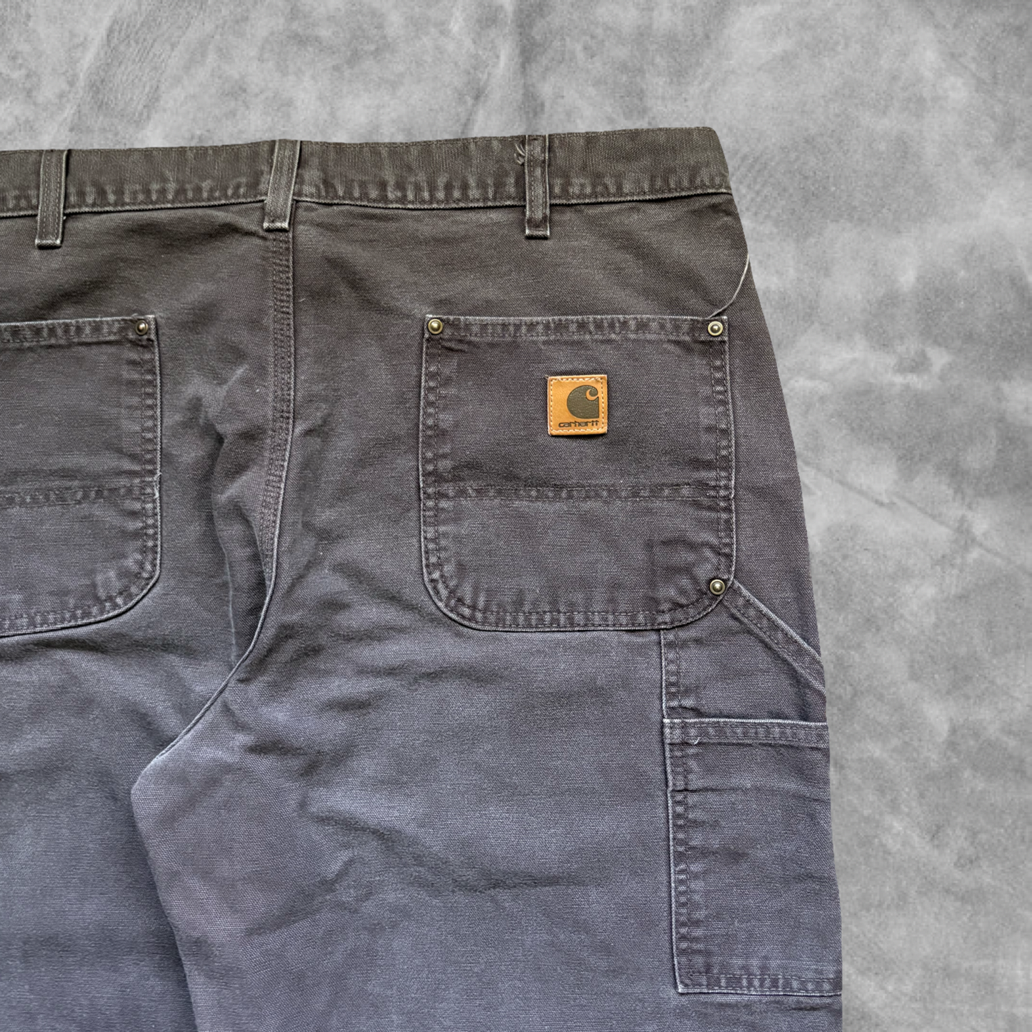 Mocha Brown Carhartt Double Knee Pants 1990s (38x30)