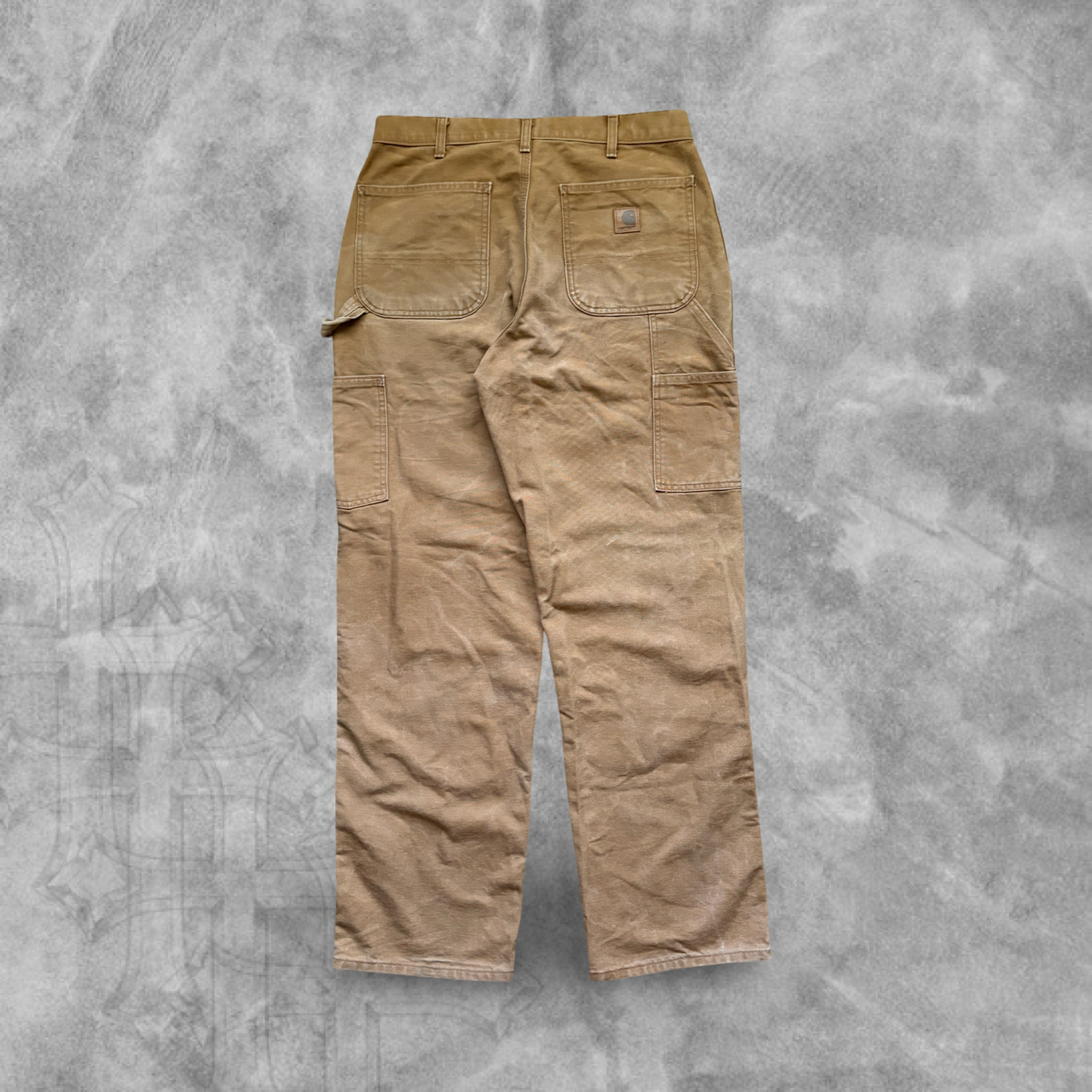 Tan Carhartt Carpenter Pants 2000s (32x32)