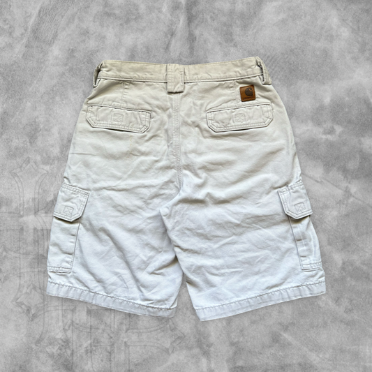 White Carhartt Carpenter Shorts 2000s (30)
