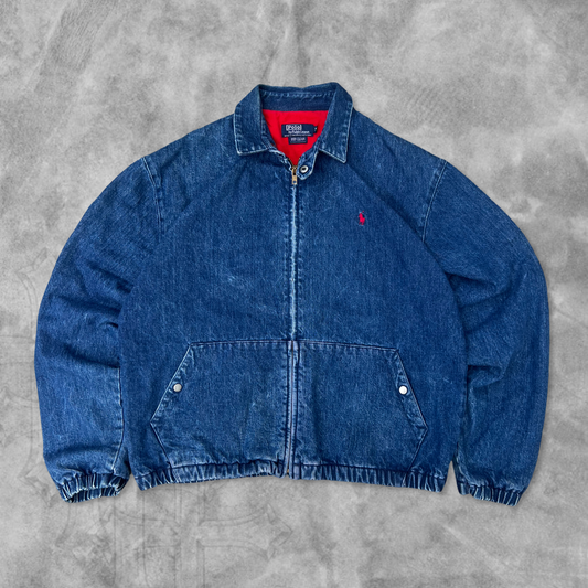 Blue Polo Denim Jacket 1990s (M)