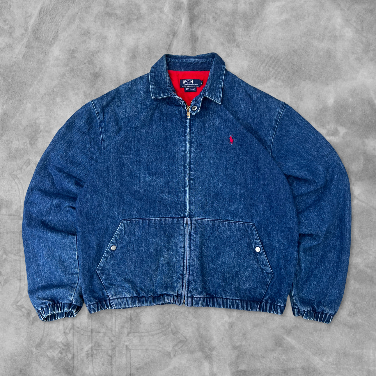 Blue Polo Denim Jacket 1990s (M)