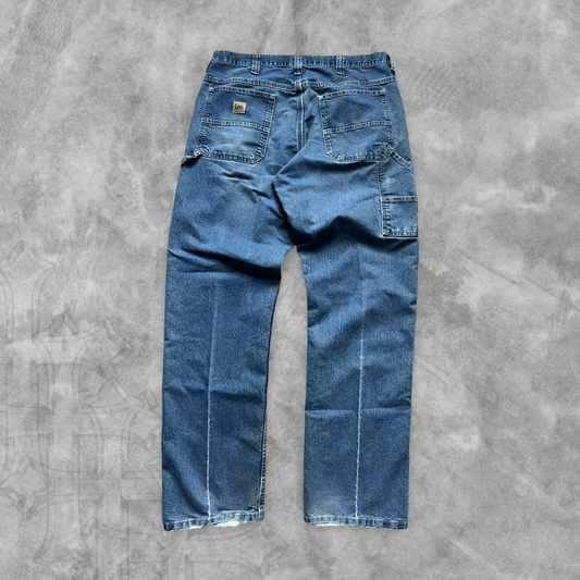 Faded Denim Lee Carpenter Pants 2000s (36x34)