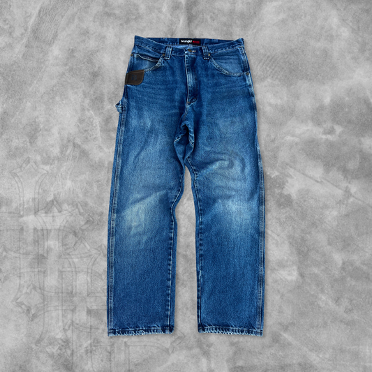 Denim Wrangler Riggs Carpenter Jeans 2000s (35x34)