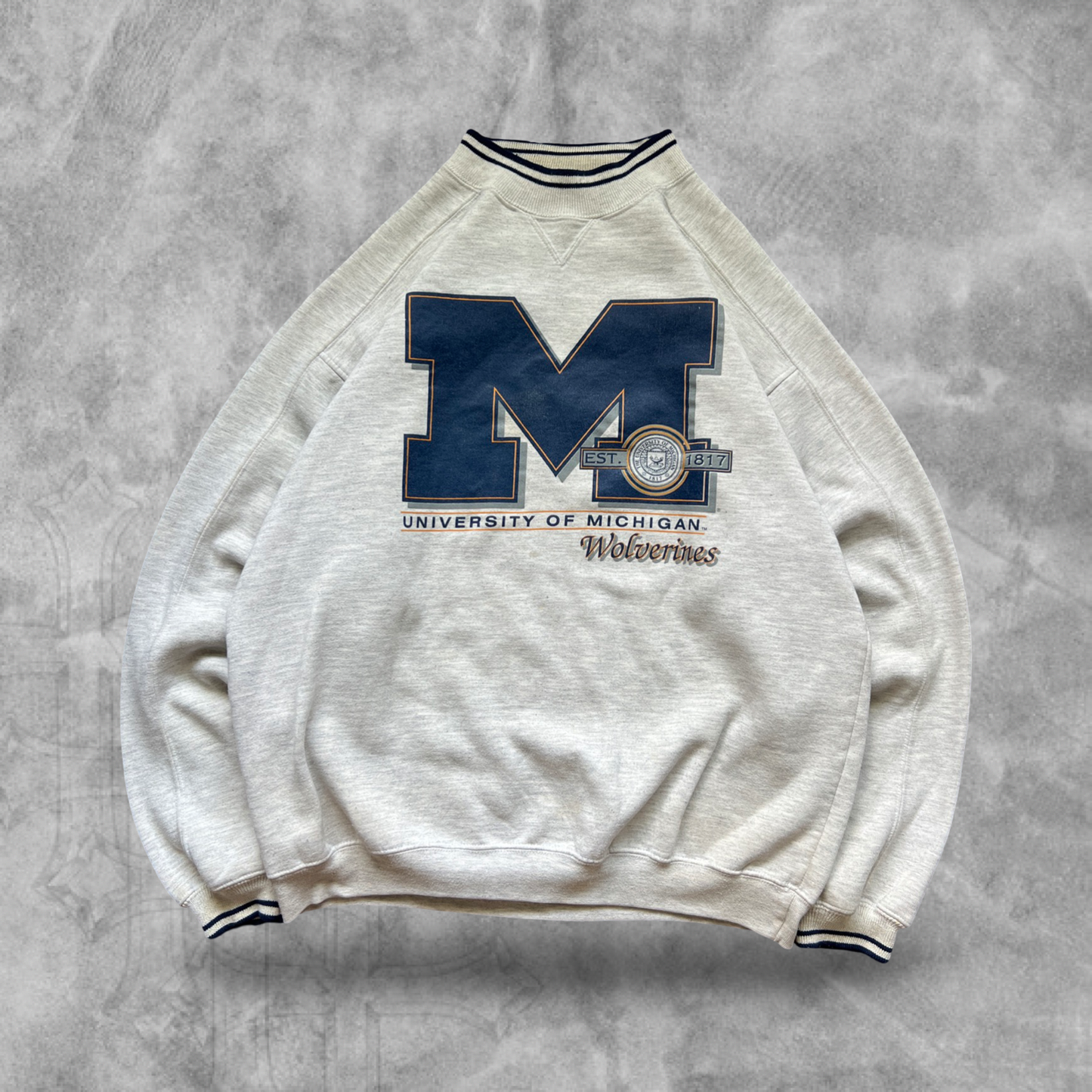 Gray University of Michigan Wolverines Sweetheart 1990s (XL)