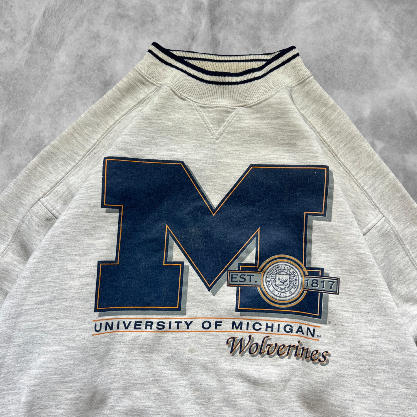 Gray University of Michigan Wolverines Sweetheart 1990s (XL)