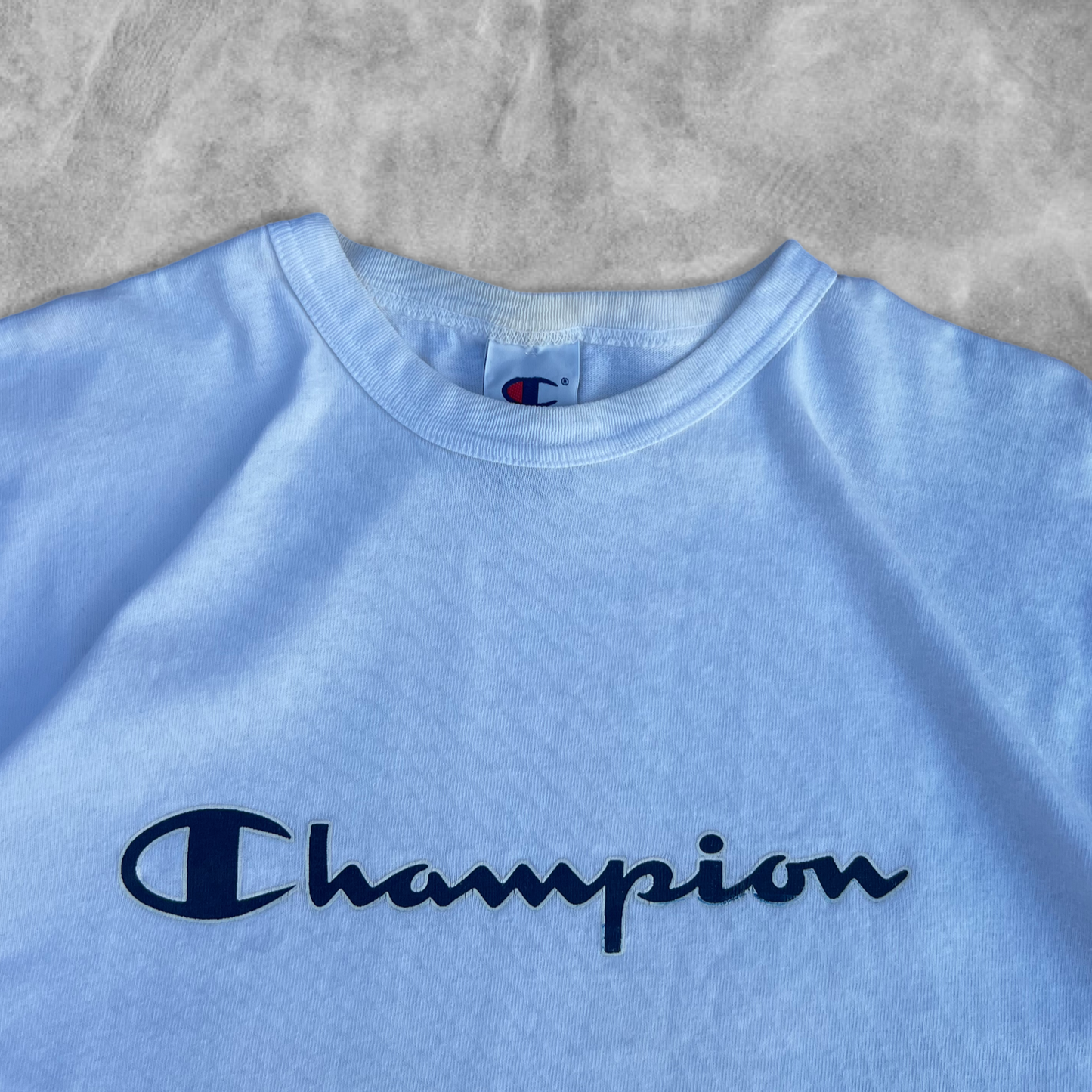 White Champion Shirt 1990s (L)