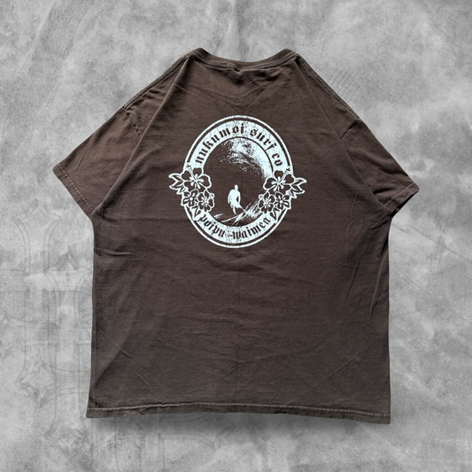 Brown Nukumoi Surf Co. Shirt 2000s (L)