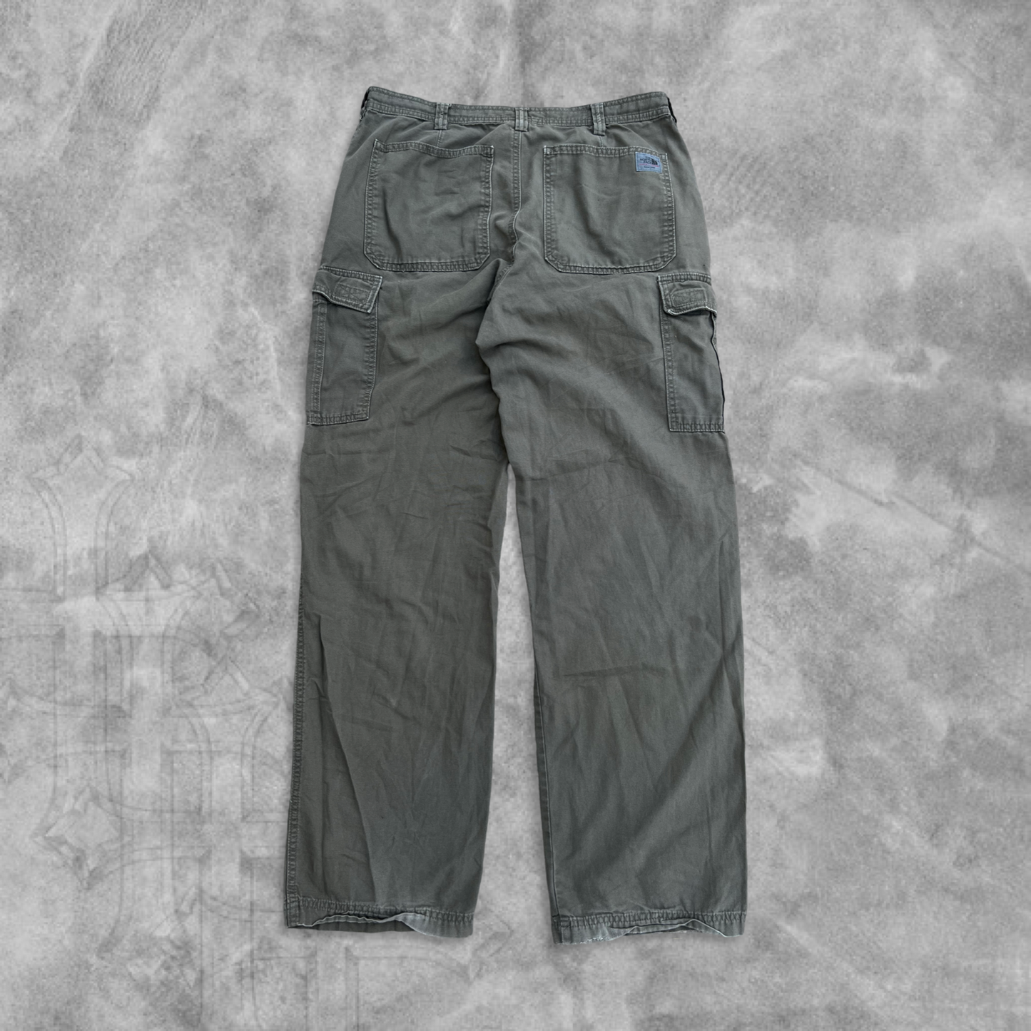 Olive North Face Cargo Pants 2000s (34x34)