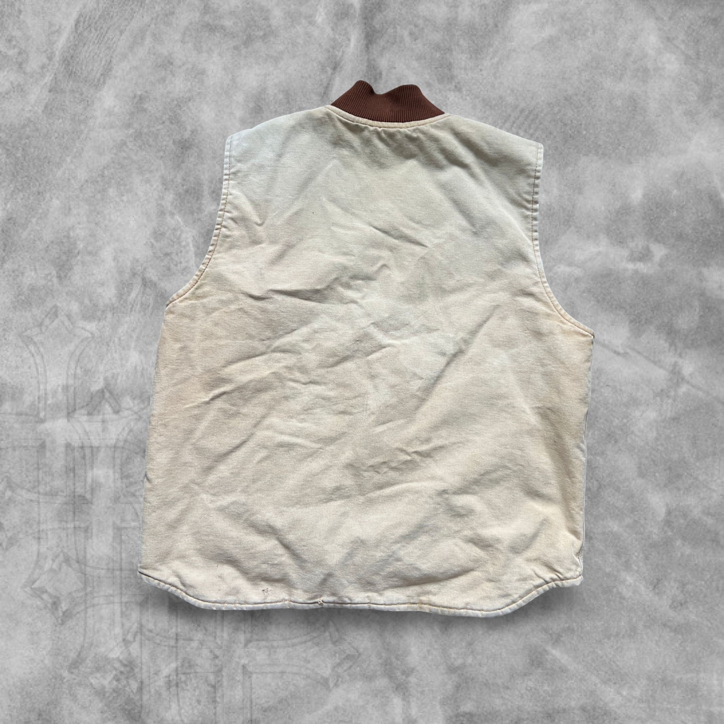 Faded Tan Carhartt Vest 2000s (L)