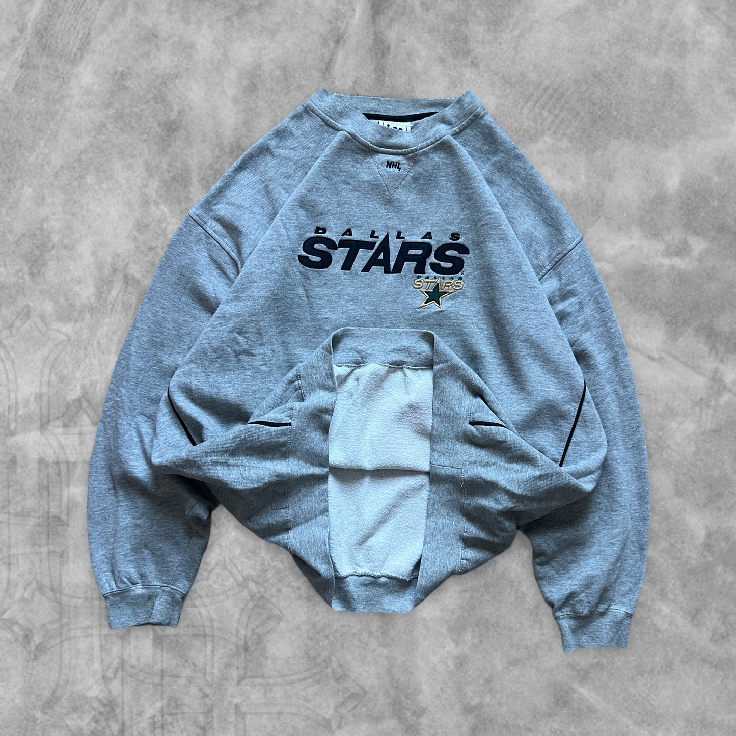 Gray Dallas Stars Sweatshirt 1990s (XXL)