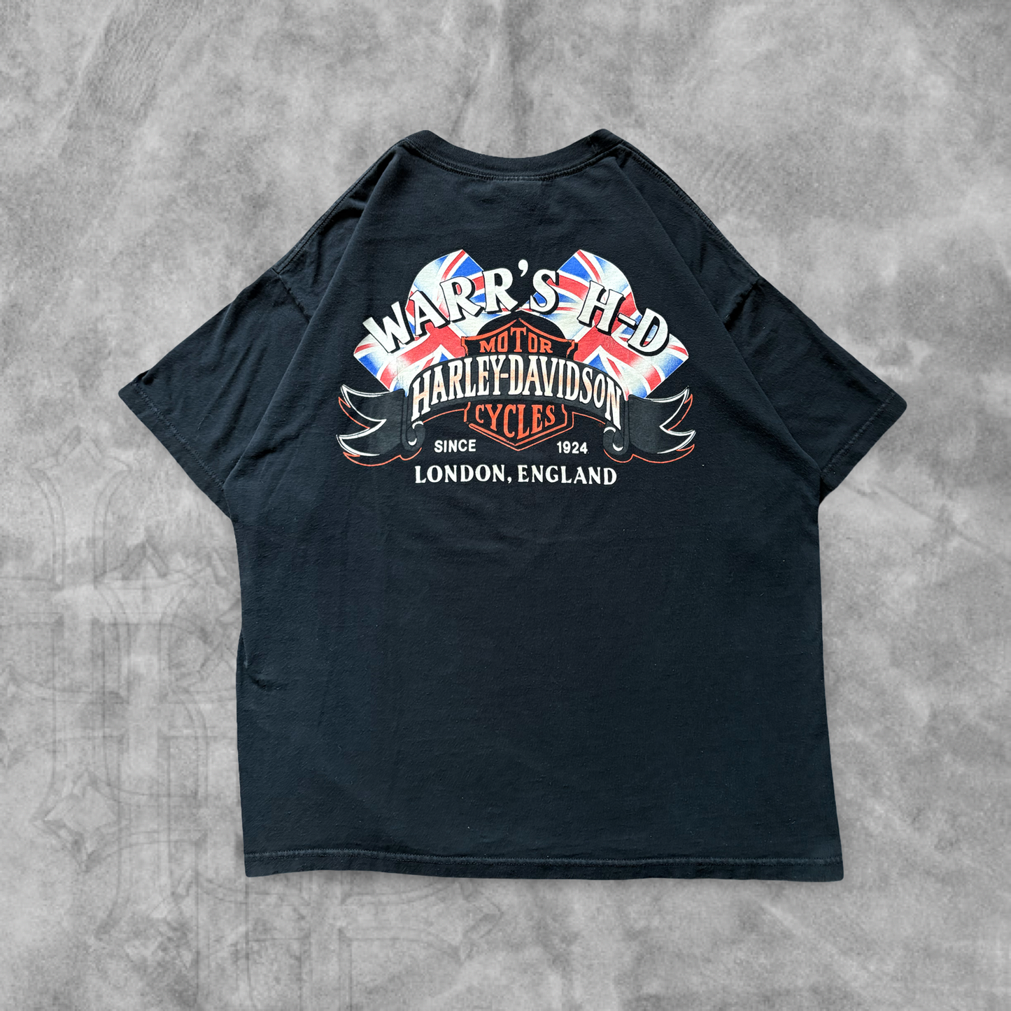 Center hit Harley eagle