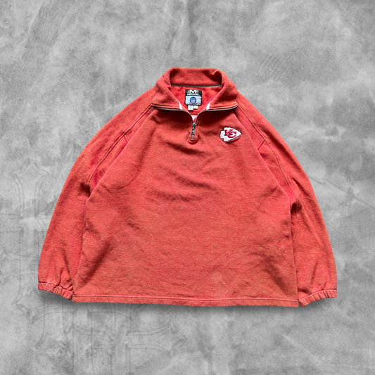 Red Kansas City Chiefs Pullover 1990s (XL)