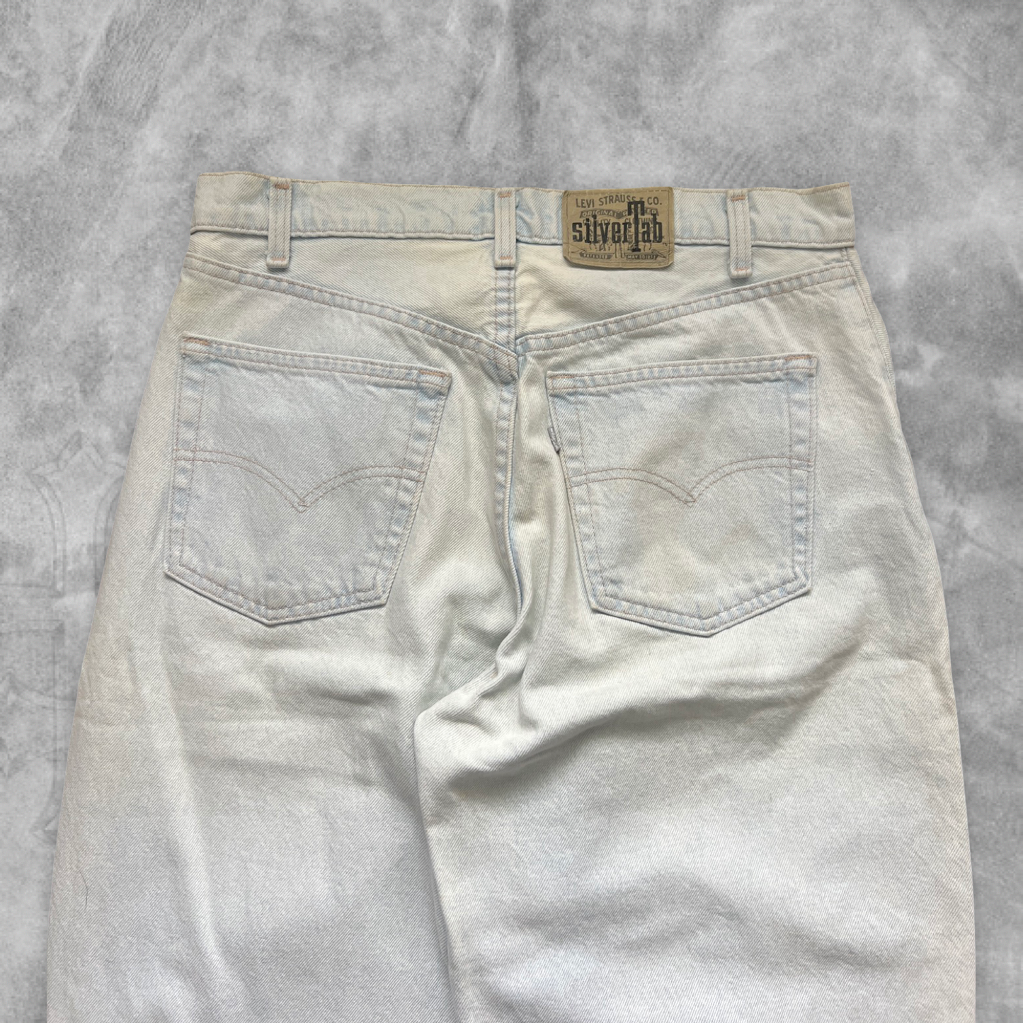 Faded Denim Levi’s 501 Silver Tab Jeans 1990s (34x34)