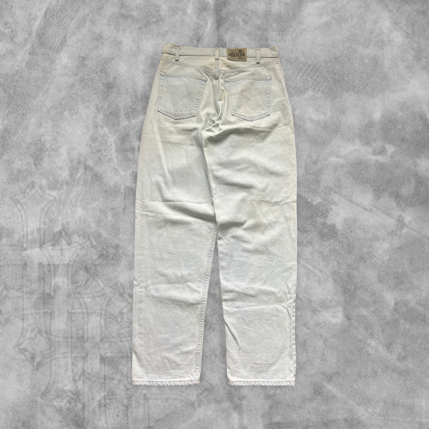 Faded Denim Levi’s 501 Silver Tab Jeans 1990s (34x34)