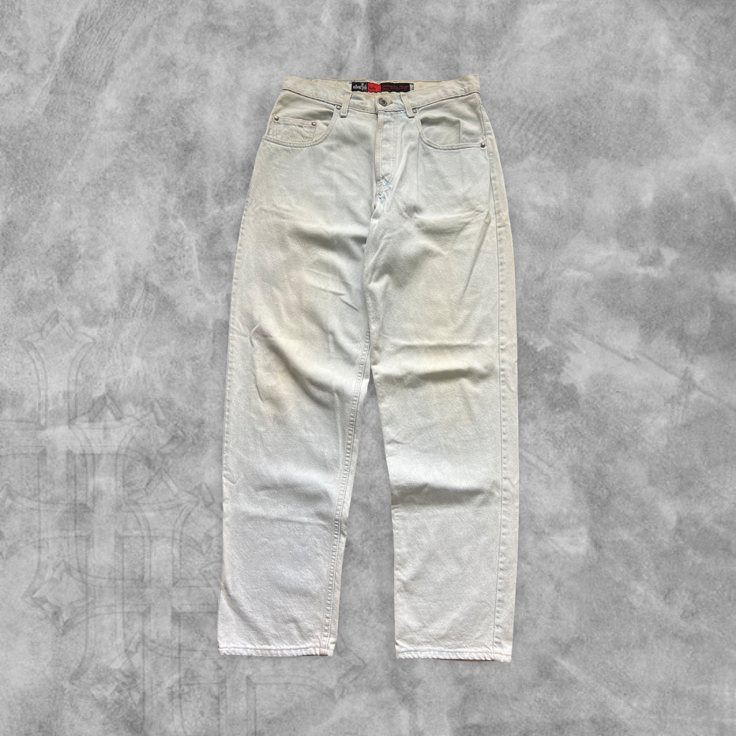 Faded Denim Levi’s 501 Silver Tab Jeans 1990s (34x34)