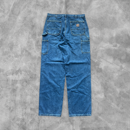 Denim Carhartt Carpenter Pants 2000s (36x34)
