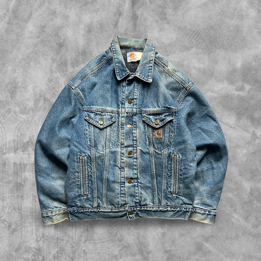 Denim Carhartt Trucker Jacket 1990s (M)
