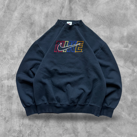 Black Nike Sweatshirt 1990s (M)